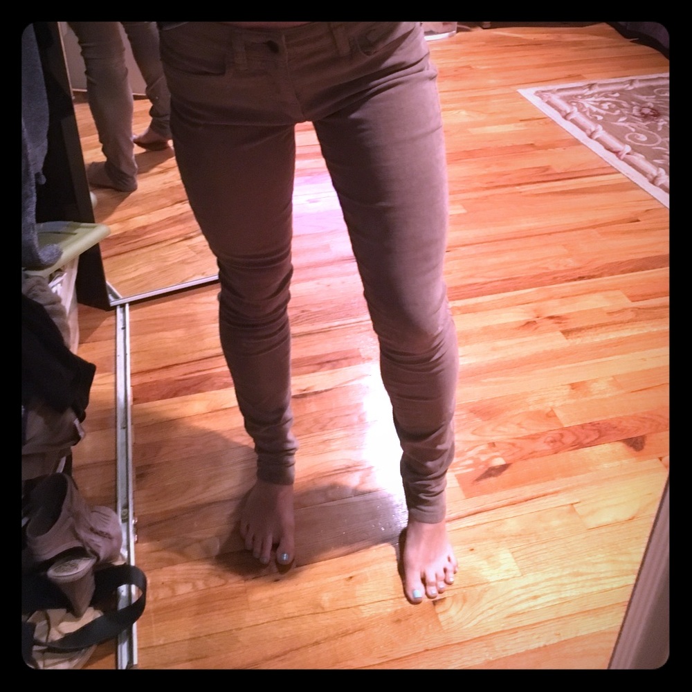 Beige Joes jeans skinny Corderoys