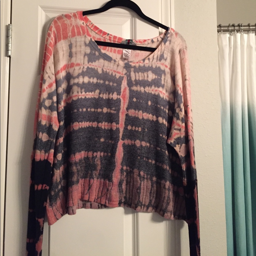 Hardtail tie-dye lightweight sweater