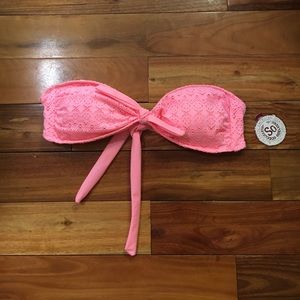 Authentic American Heritage Pink Lace Bikini Top Authentic American Heritage Pink Lace Bikini Top