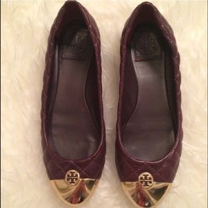 Tory Burch Quilted Flats