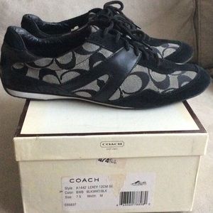 Authentic COACH SIGNATURE shoes.
