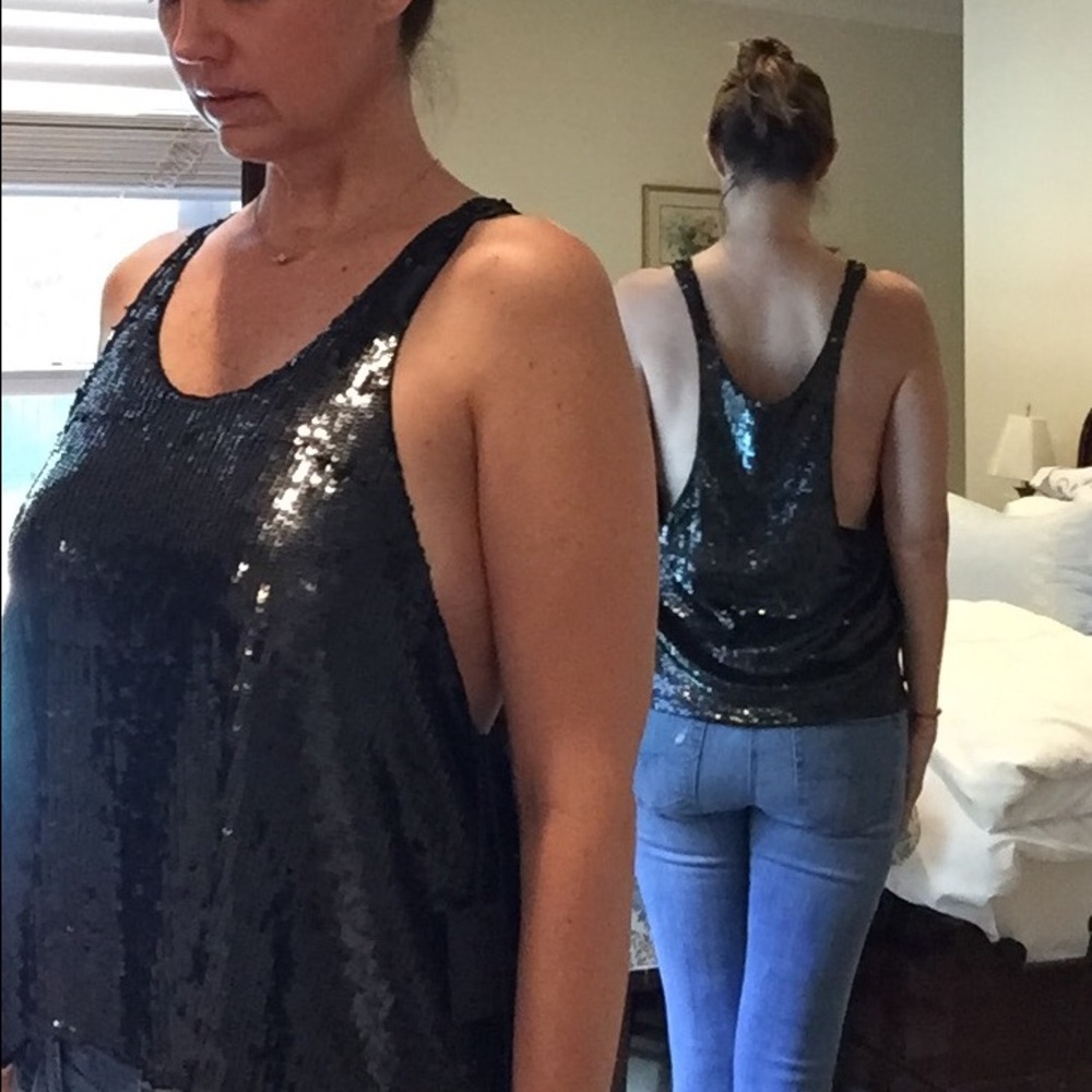 Joe's Sequin Sexy Tank