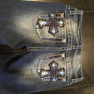 Miss me kids jeans size 14