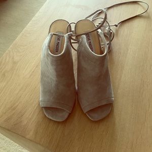Steve madden lace up heels