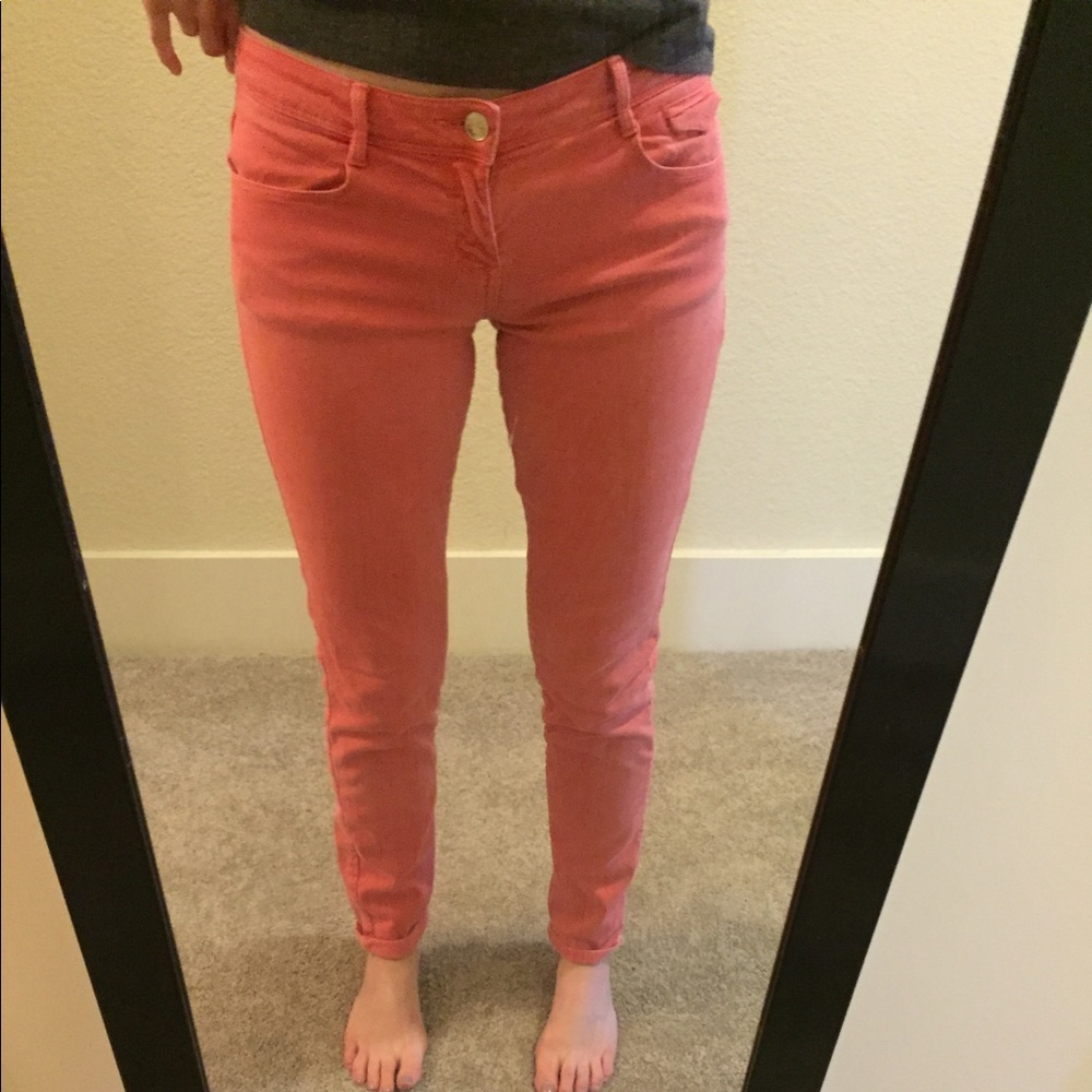 Coral Zara pants - Size 4
