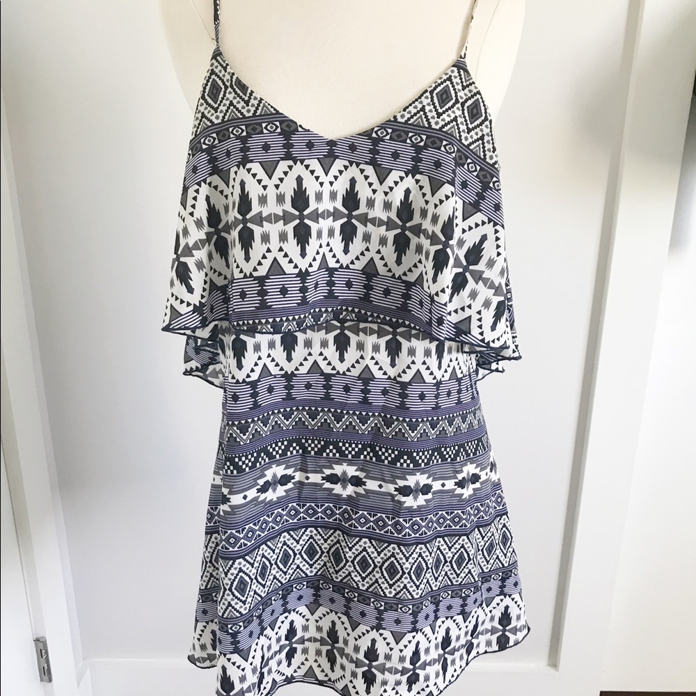 Low V Tank Dress