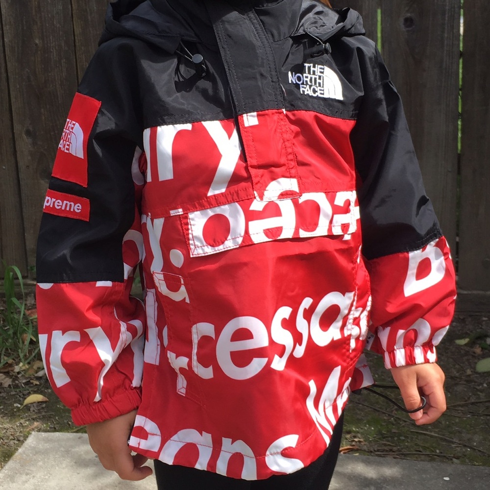 Custom Supreme Kids Windbreaker Jacket