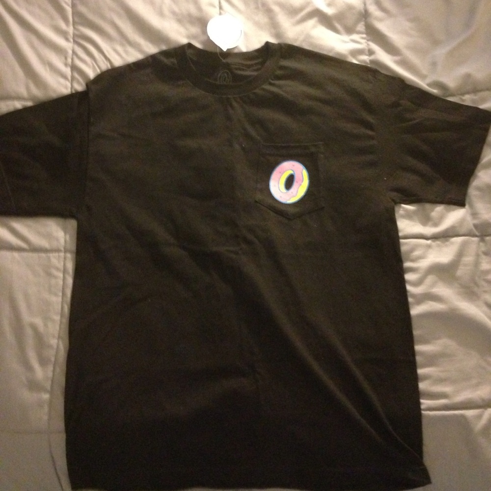 Black Odd Future Donut Pocket Tee