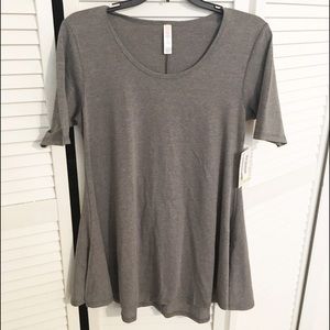Lularoe gray perfect tee size xxs