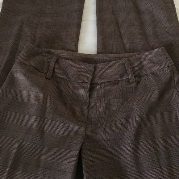 Wawa small brown plaid pants 👖 - Picture 2 of 3