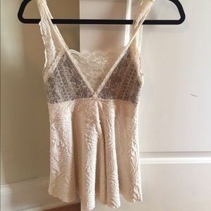 Free people embroidered top