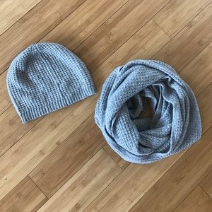 Celeste Cashmere Wool Blend Scarf Hat Set