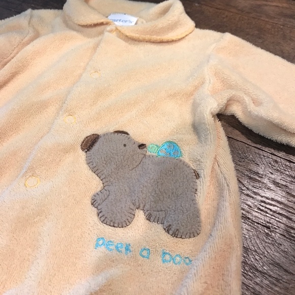 🔥Yellow baby 0-3 month bear sleeper🔥 - Picture 1 of 2