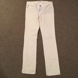 Cream corduroy jeans