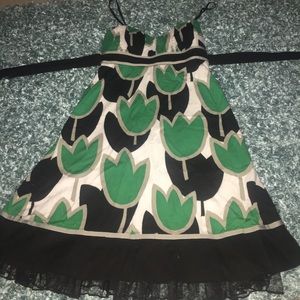 Black and green dress!