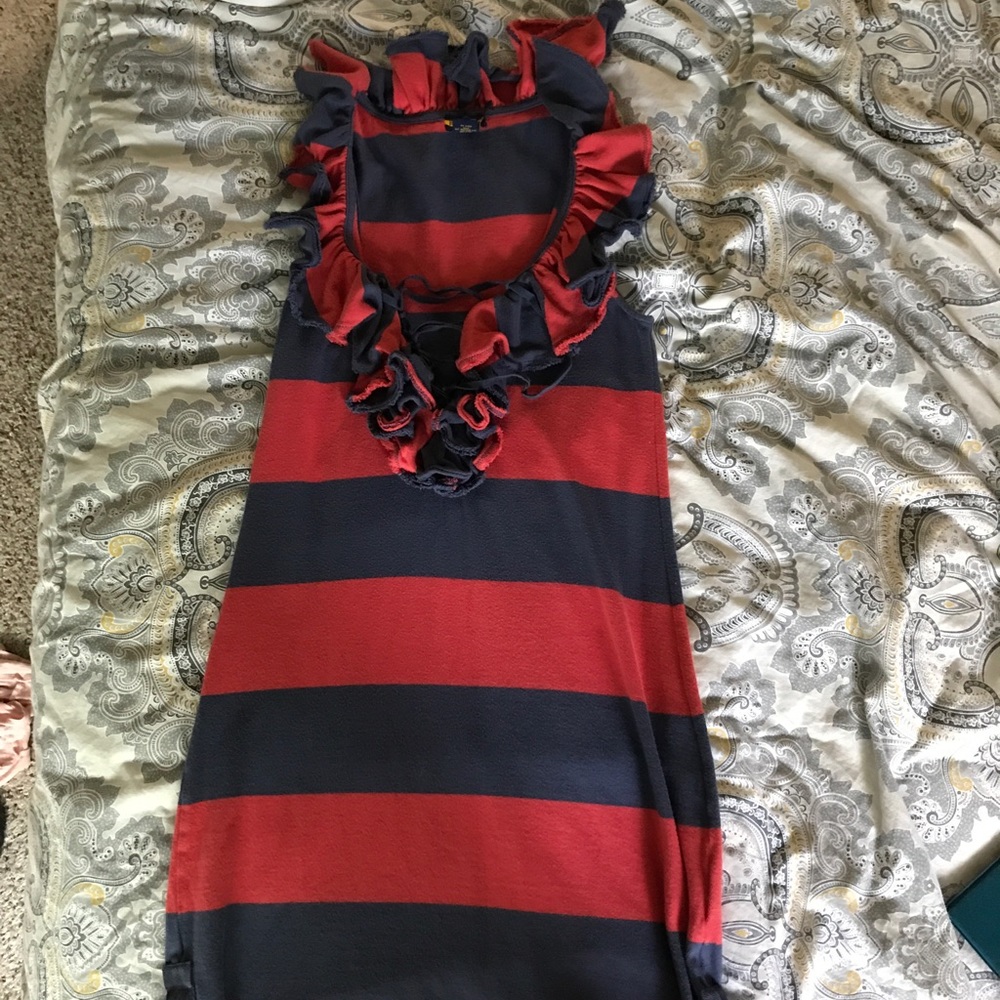 Red and Blue striped Ralph Lauren Rugby Dress