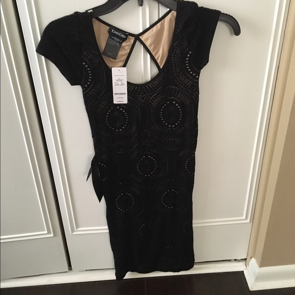 Black Bebe dress