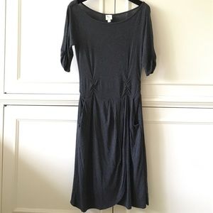 Gray Anthropologie knit dress