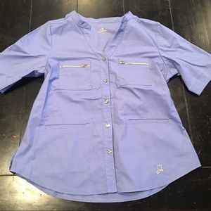 Jaanuu scrub top size m NWT