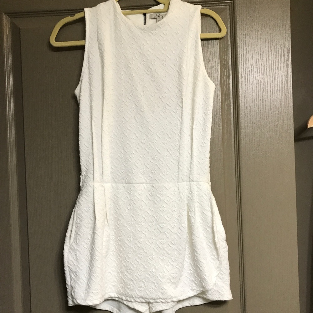 white Romper