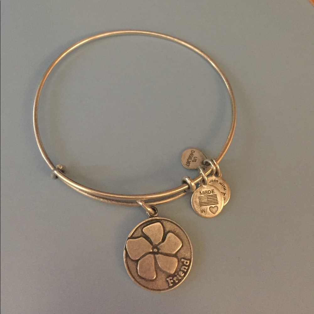 Alex and ani "friend" bracelet