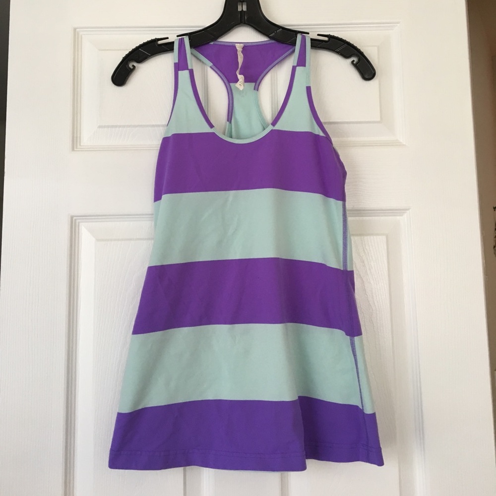 Lululemon racer back tank top, 8