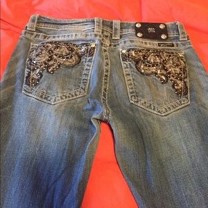 Miss Me Emblem Bling Jeans!