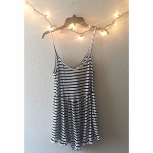 (SOLD) striped romper