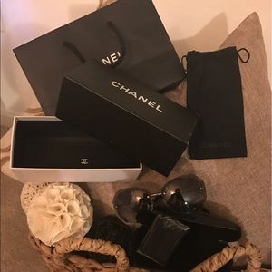 *SOLD* 2017 Chanel Round Spring Sunglasses