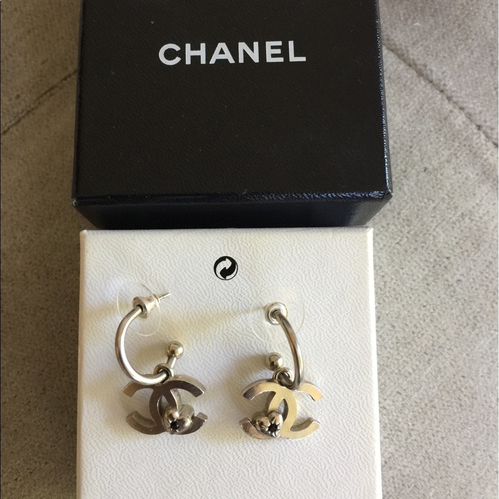 🎉SALE!!🎉CC Logo Hoop Earrings