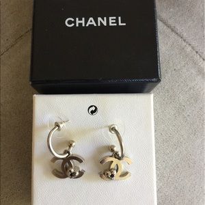 🎉SALE!!🎉CC Logo Hoop Earrings