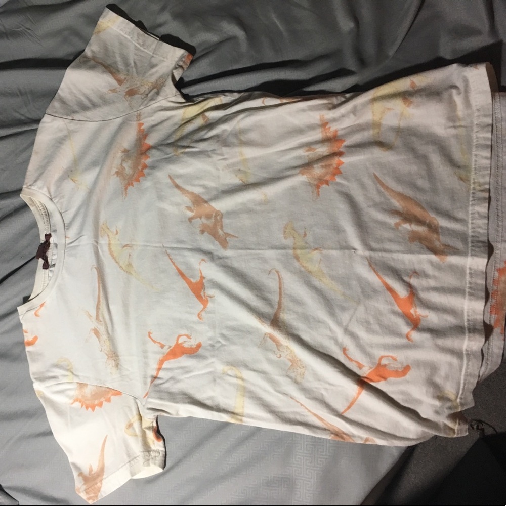 Forever 21 Men's Dinosaur print shirt