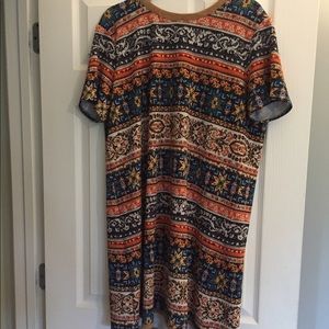 Tapestry-Style Sheath Dress