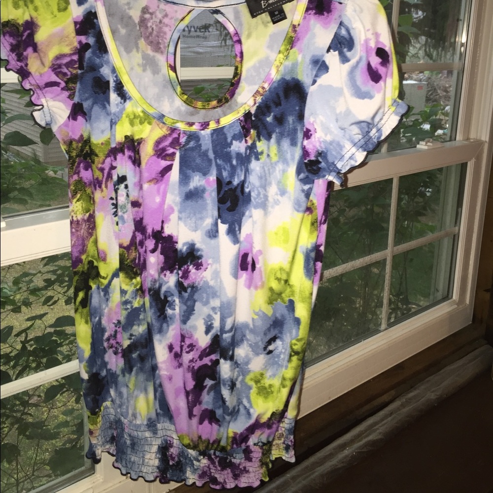 Spring floral top