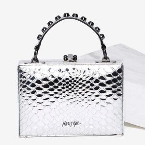 Nasty Gal Girl Boxx Vegan Leather Crossbody Bag