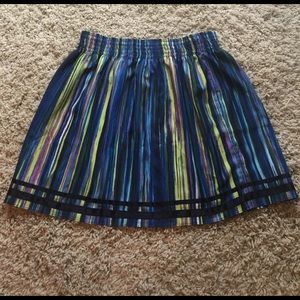 Calvin Klein Striped Skirt - size L