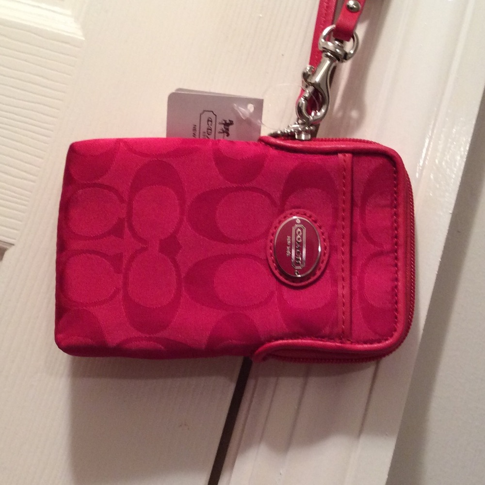 Coach wristlet