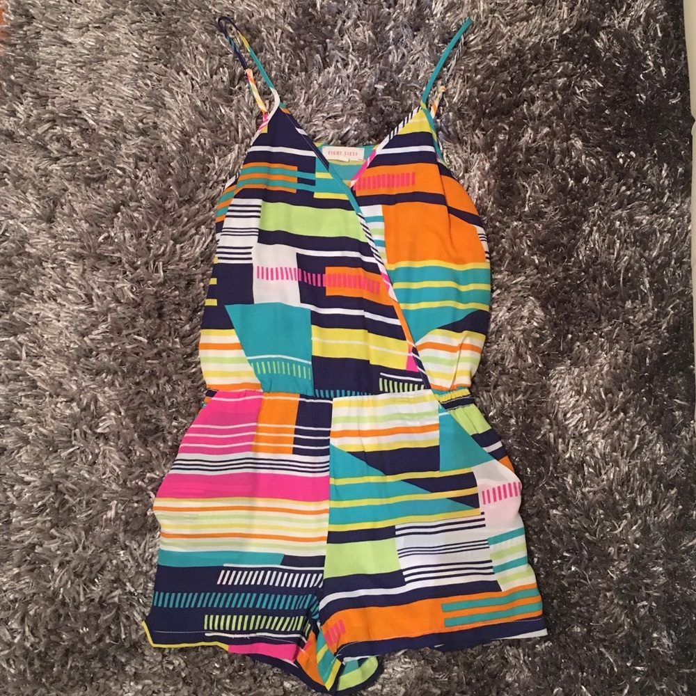 Spaghetti Strap Romper