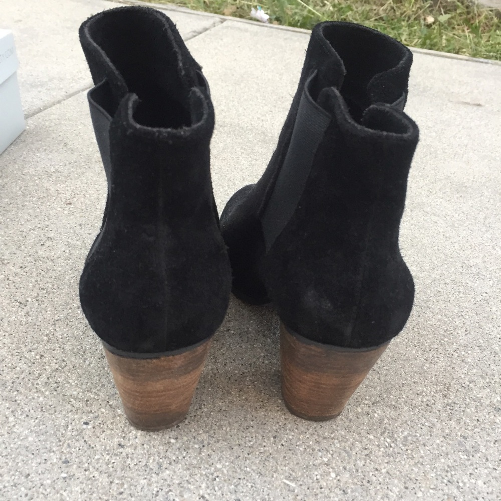 ❌SOLD❌ Sole Society Laylee Black Suede Booties - Picture 8 of 8