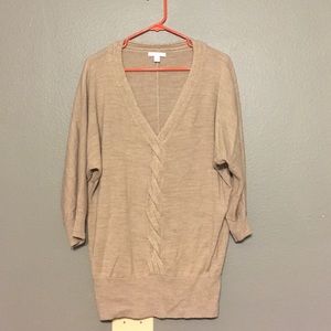 Ny&co oatmeal colored sweater