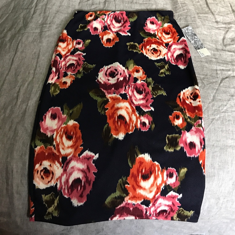 Floral skirt