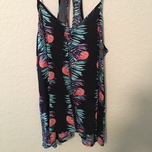 Floral tank top