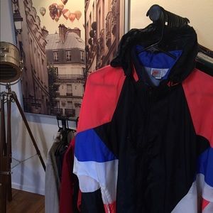 Vintage 90s Nike Windbreaker Jacket size Medium