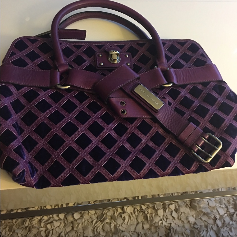 Purple Marc Jacobs bag