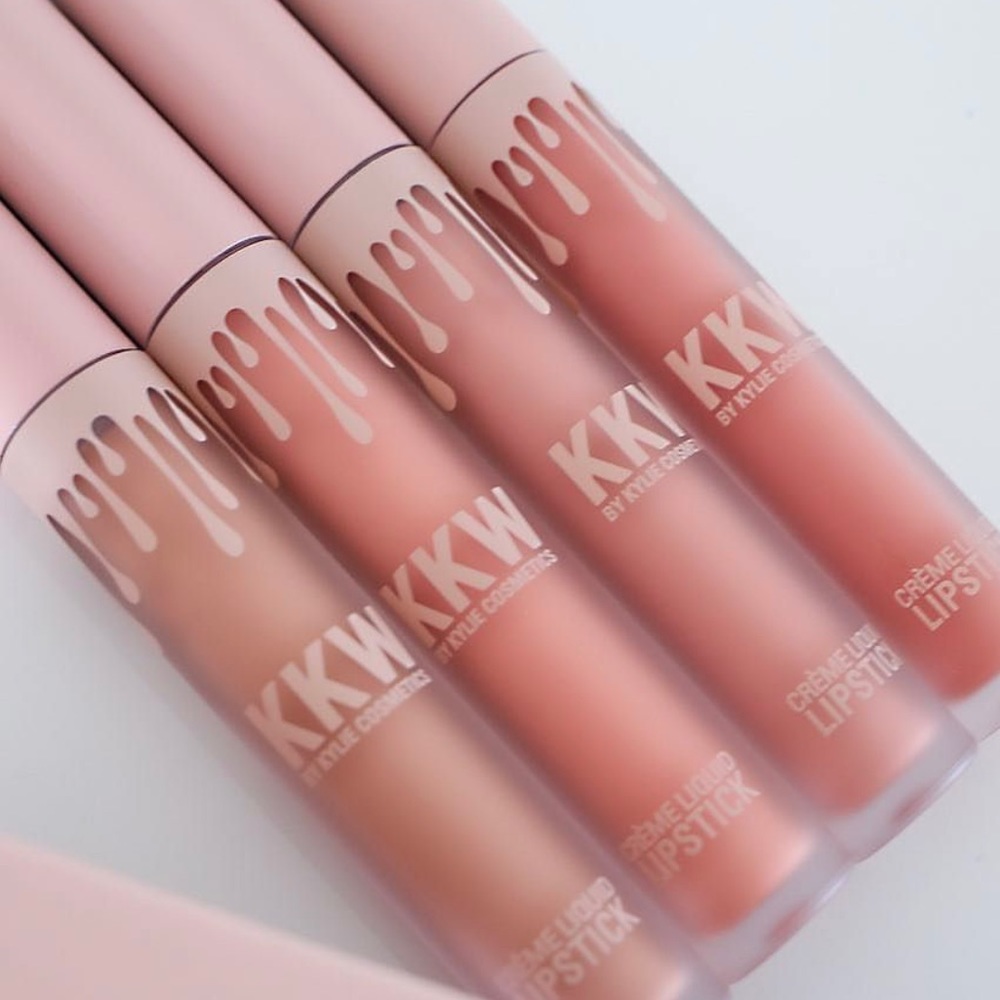 KKW x Kylie Creme Liquid Lipstick Collection