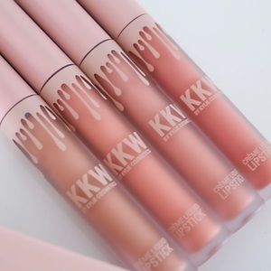 KKW x Kylie Creme Liquid Lipstick Collection