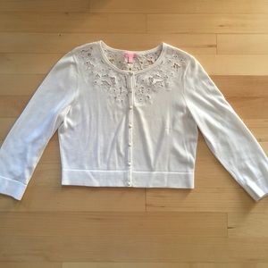 Lilly Pulitzer Cropped Sweater