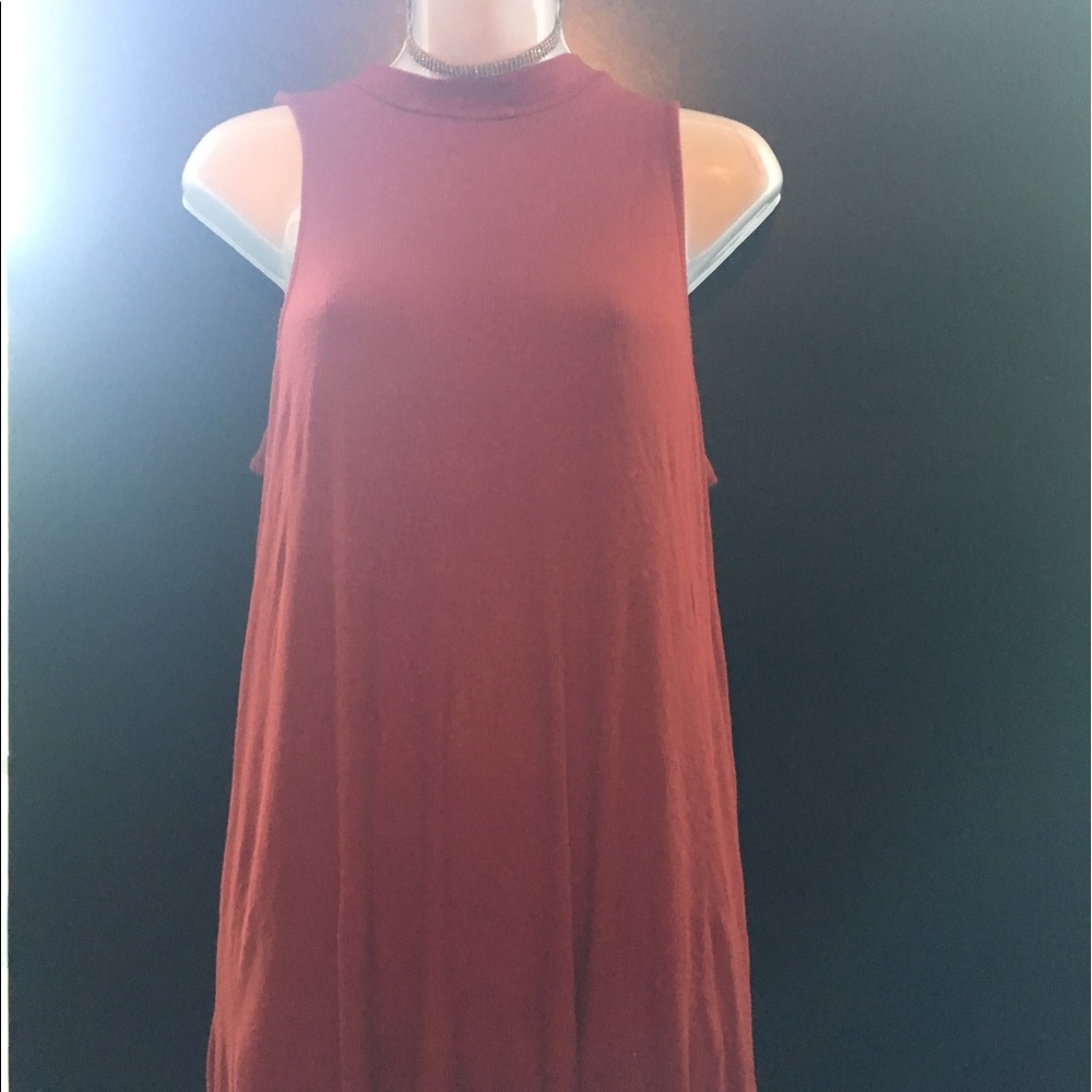 Burnt orange dress🦊