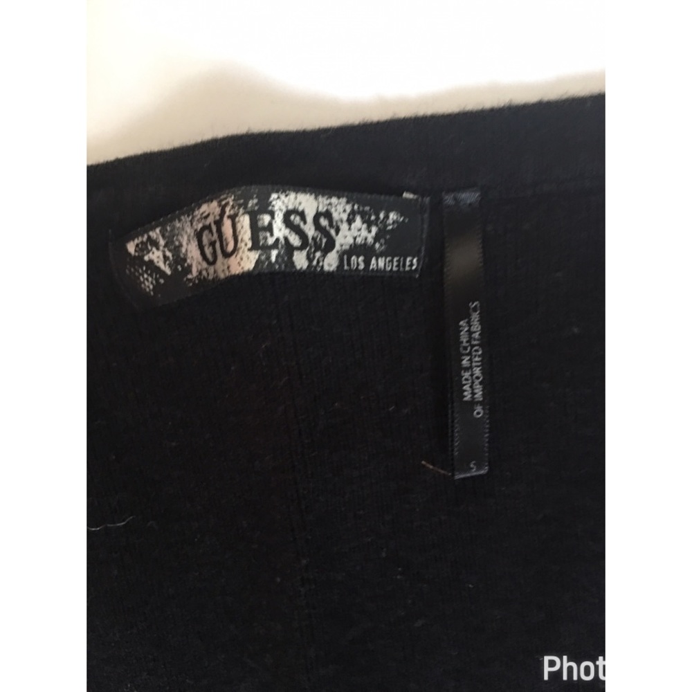 GUESS Shrugged Long Sleeve Fitted Shirt