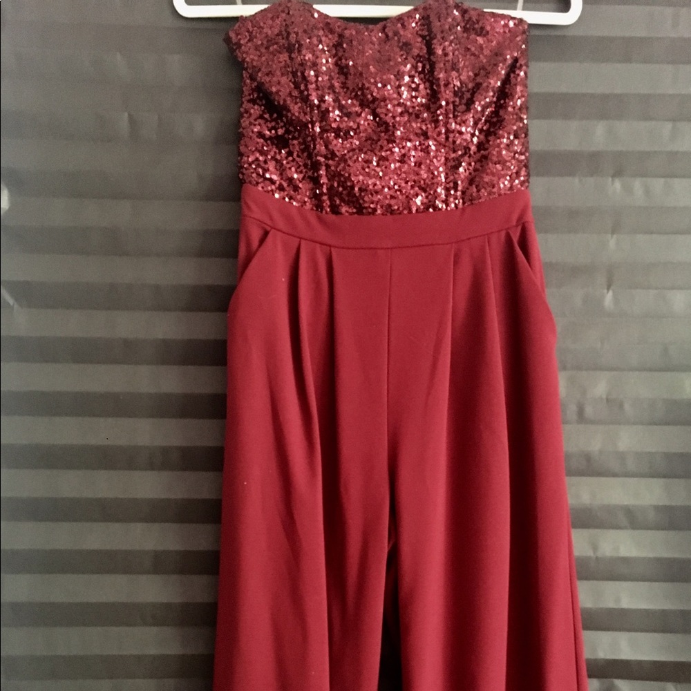 Strapless Jumpsuit